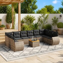 Perfect 11 Piece Garden Sofa Set for Your Patio