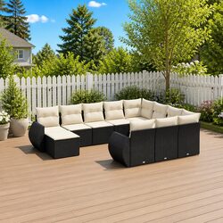 Perfect 11-Piece Garden Sofa Set for Your Outdoor Needs