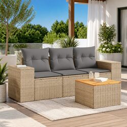 4-Piece Garden Sofa Set for Relaxation and Enjoyment