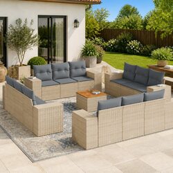 Functional 13 Piece Sofa Set for Your Garden