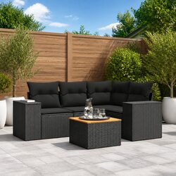 Practical 5 Piece Garden Sofa Set for Home Use