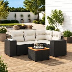 Practical 5 Piece Outdoor Sofa Set for Everyday Use