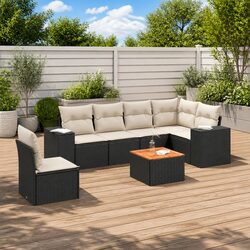 Practical 7 Piece Garden Sofa Set for Your Patio