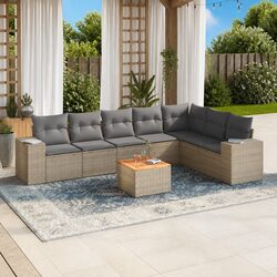 Practical 8 Piece Outdoor Sofa Set for Your Patio