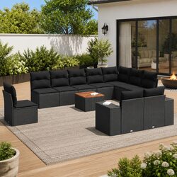 Ideal 11 Piece Garden Sofa Set for Your Outdoor Living