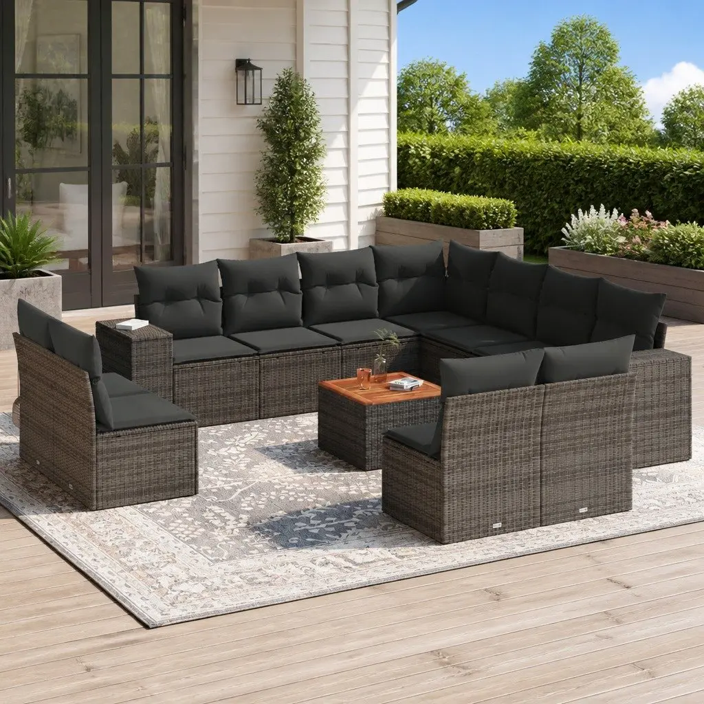 12 Piece Outdoor Sofa Set for Relaxation