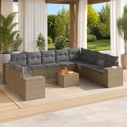 Practical 11-Piece Outdoor Sofa Set for Any Space