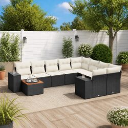 Practical 10 Piece Patio Sofa Set for Your Outdoor Living