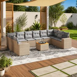 Versatile 11 Piece Garden Sofa Set for Your Outdoor Needs