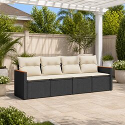 Practical 4 Piece Sofa Set for Any Outdoor Setting