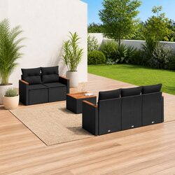 Functional 6-Piece Outdoor Sofa Set for Any Patio