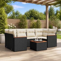 7 Piece Versatile Garden Sofa Set for Relaxing Outdoors