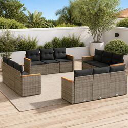 Perfectly Designed 12 Piece Garden Sofa for Any Space