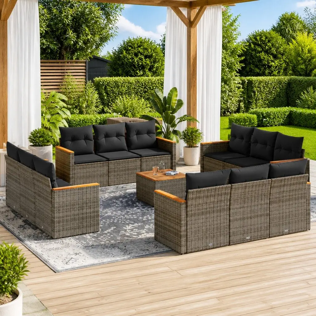 13-Piece Garden Sofa Set for Outdoor Spaces