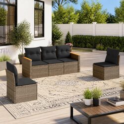 5 Piece Garden Sofa Set for Every Outdoor Occasion