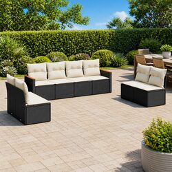 Ideal 8-Piece Garden Sofa Set for Outdoor Gatherings