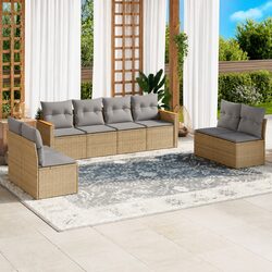 Practical 8 Piece Garden Sofa Set for Your Outdoor Space