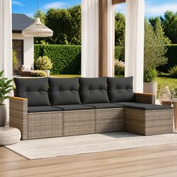 Practical 5 Piece Garden Sofa Set for Your Home