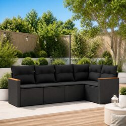 Functional 5-Piece Garden Sofa Set for Your Patio