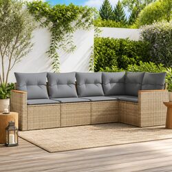 Comfortable 5-Piece Garden Sofa Set for Your Outdoor Area