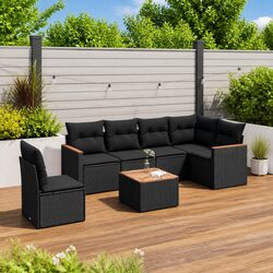 Practical 7 Piece Garden Sofa Set for Outdoor Living