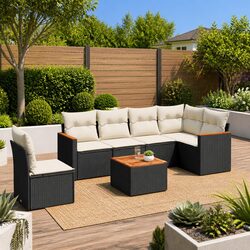 Ideal 7-Piece Sofa Set for Your Outdoor Areas
