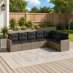 Practical 7-Piece Garden Sofa Set for Any Space