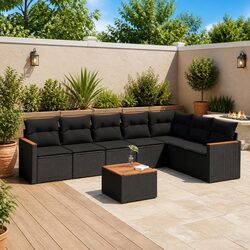 Ideal 8 Piece Garden Sofa Set for Any Outdoor Area