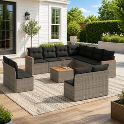 Versatile 12-Piece Outdoor Sofa Set for Your Patio or Deck