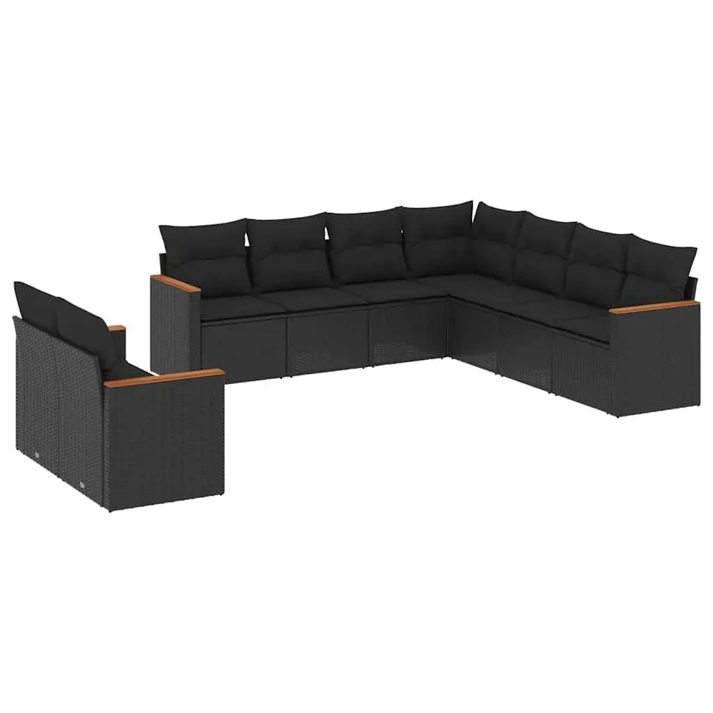 9-Piece Garden Sofa Set for Relaxation