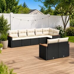 Versatile 8-Piece Garden Sofa Set for Your Outdoor Needs