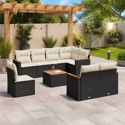 Versatile 9-Piece Garden Sofa Set for Any Outdoor Space