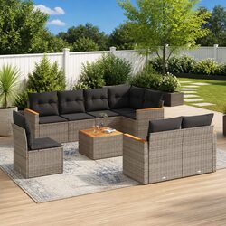 Versatile 9 Piece Outdoor Sofa Set for Any Space