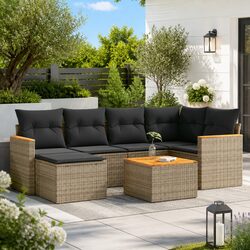 Ideal 7 Piece Garden Sofa Set for Your Outdoor Living