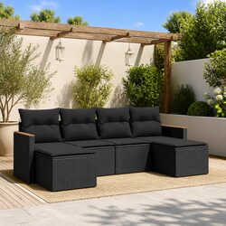 Versatile 6-Piece Garden Sofa Set for Every Outdoor Space