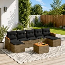 Versatile 8-Piece Garden Sofa Set for Your Home