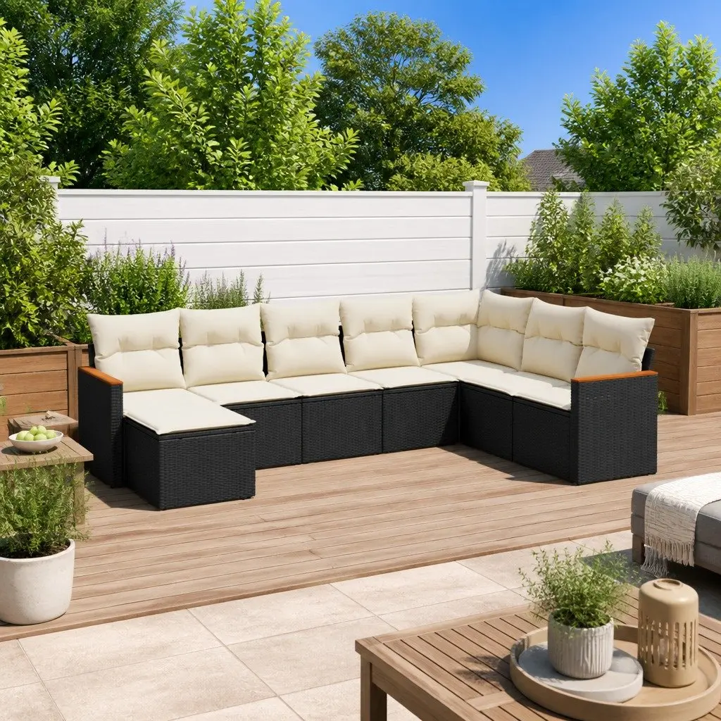 8 Piece Outdoor Sofa Set for Family Gatherings