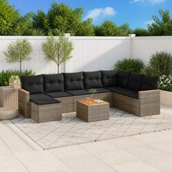 Ideal 9 Piece Garden Sofa Set for Your Patio