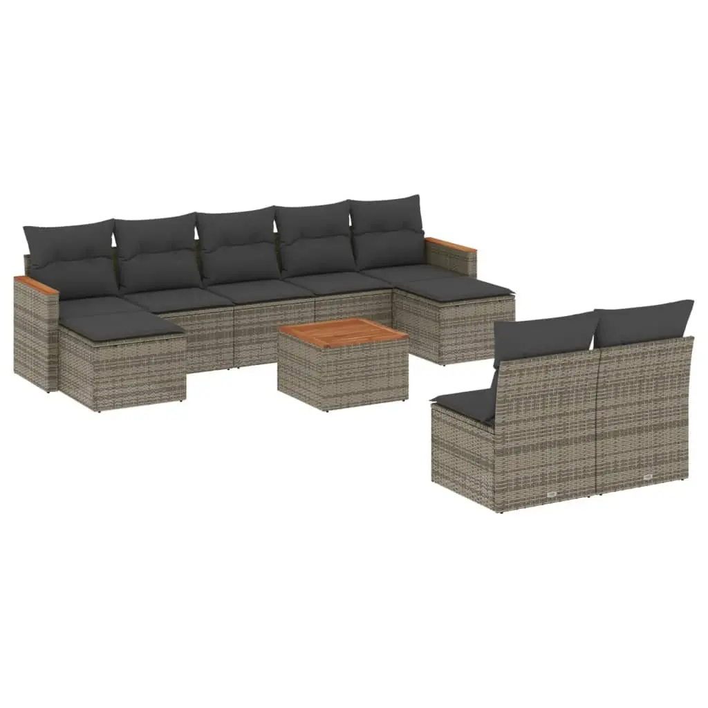 10 Piece Garden Sofa Set for Various Settings