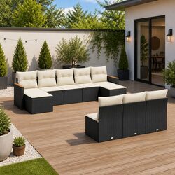 Practical 10-Piece Outdoor Sofa Set for Your Patio