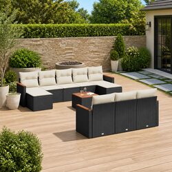 Practical 11-Piece Outdoor Sofa Set for Any Patio