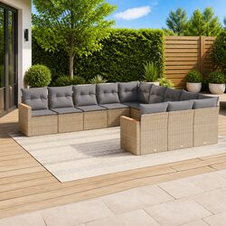 Ideal 11-Piece Garden Sofa Set for Your Outdoor Needs