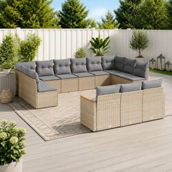 Practical 13-Piece Garden Sofa Set for Any Outdoor Setting