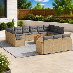 Practical 14 Piece Garden Sofa Set for Your Patio