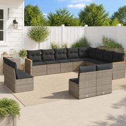 12-Piece Garden Sofa Set for Various Outdoor Settings