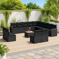 Practical 14-Piece Garden Sofa Set for Your Patio
