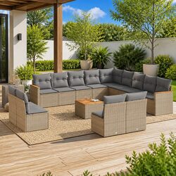 Practical 14 Piece Sofa Set for Your Outdoor Space