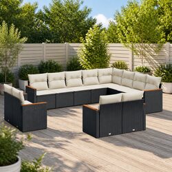 Practical 12-Piece Garden Sofa Set for Outdoor Use