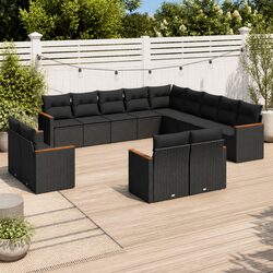 Flexible 13 Piece Garden Sofa Set for Any Outdoor Area
