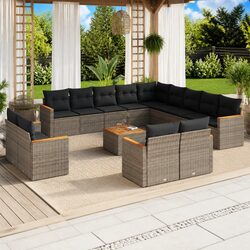14 Piece Sofa Set for Comfortable Outdoor Living